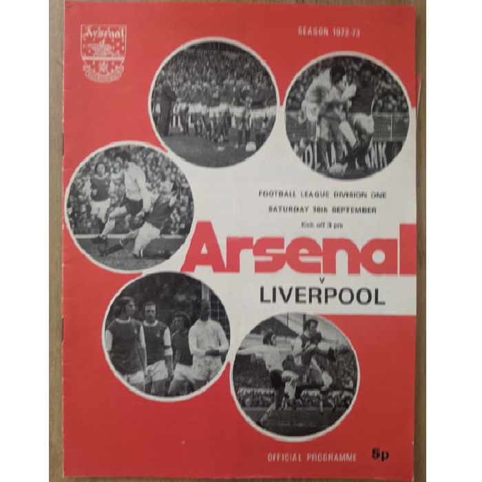 arsenal v liverpool 1972