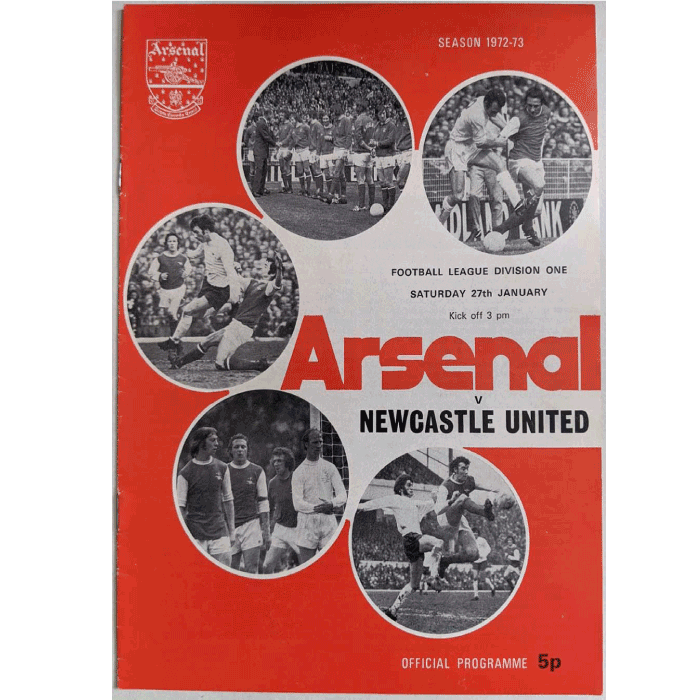 arsenal v newcastle 1973