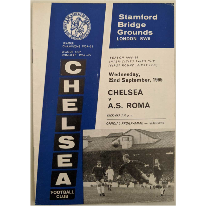 chelsea V roma 1965