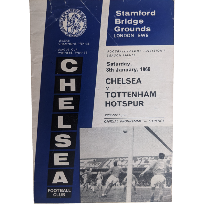 chelsea V spurs 1966