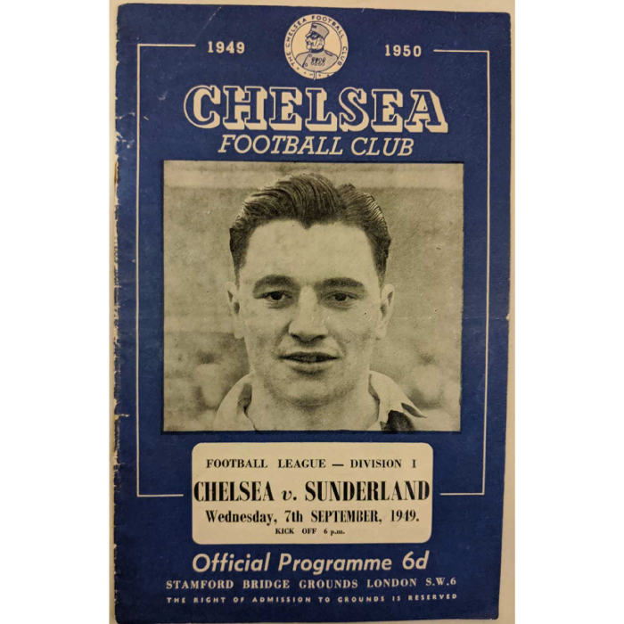 chelsea V sunderland 1949