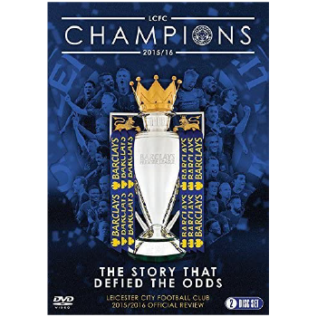 Leicester City premier league champs DVD