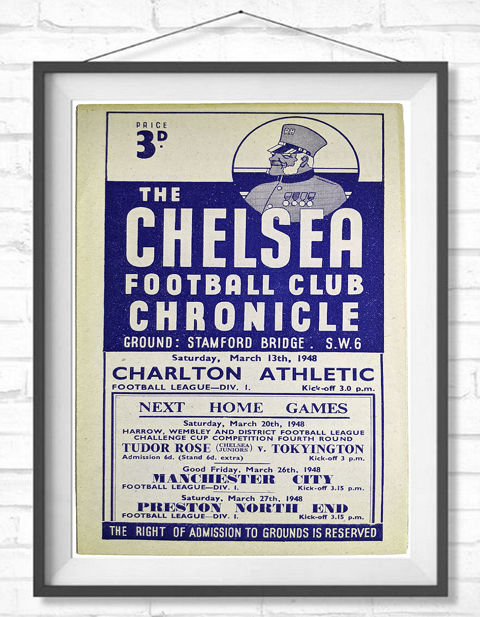 Chelsea v Charlton Print