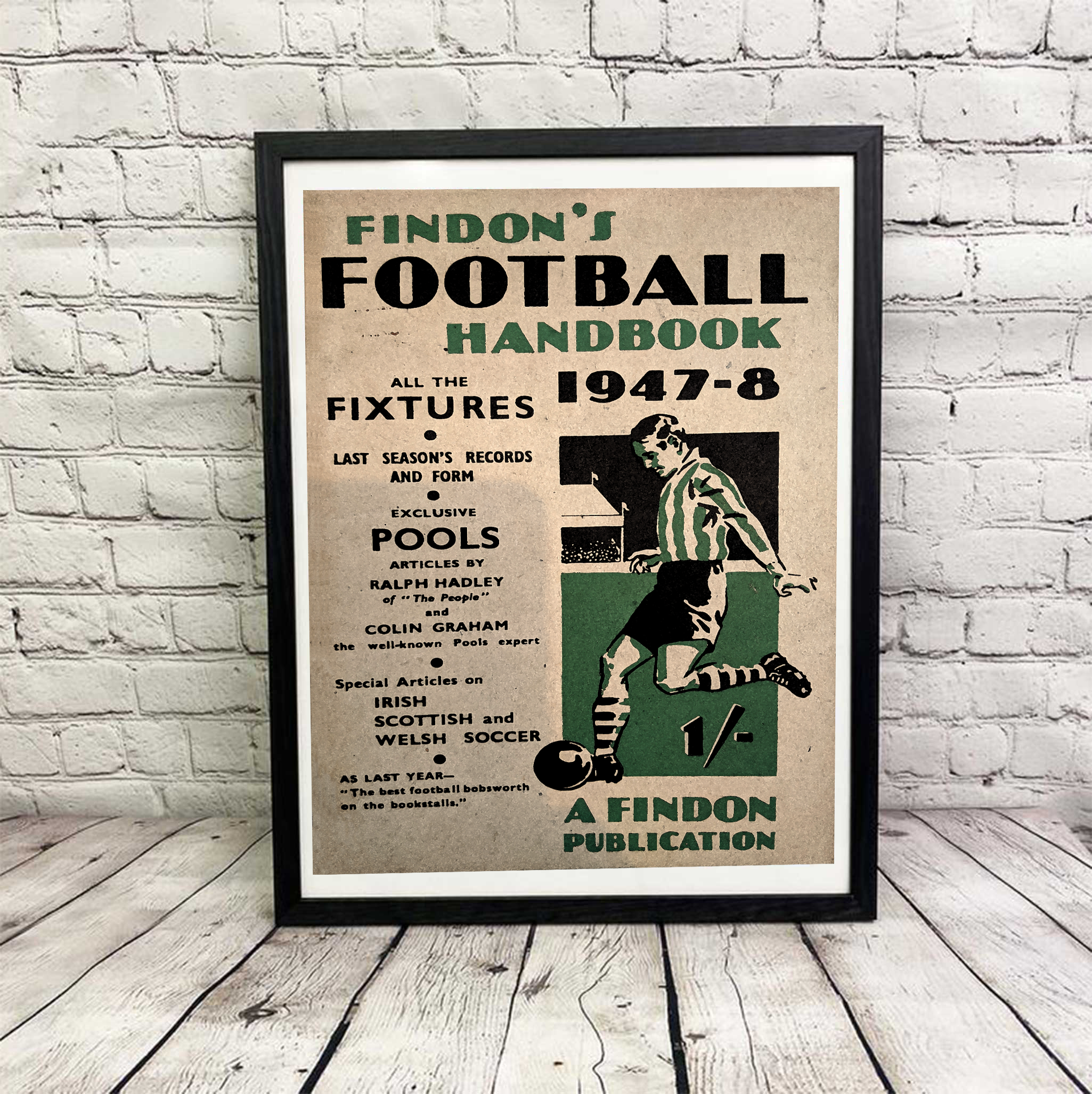 Findons Football Handbook Print