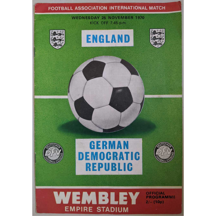 england v east germany 1970