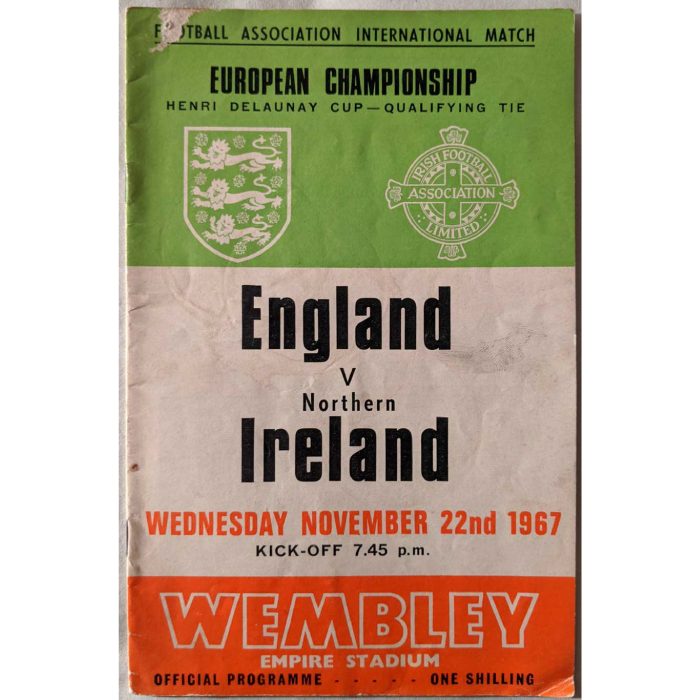 england v Northern ireland 1967