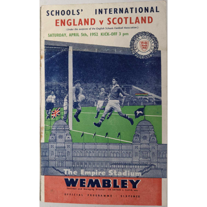 england v scotland 1952