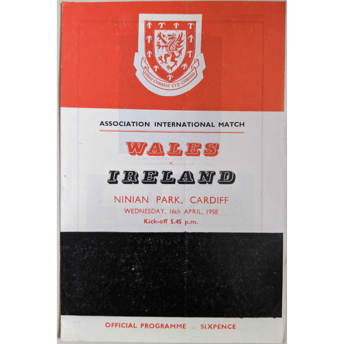 wales v ireland 1958