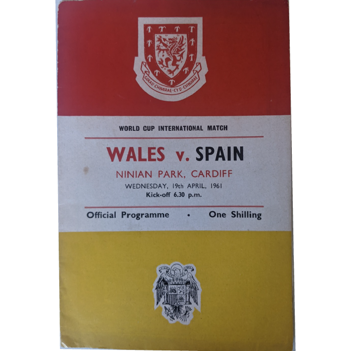 Wales v Spain 1961