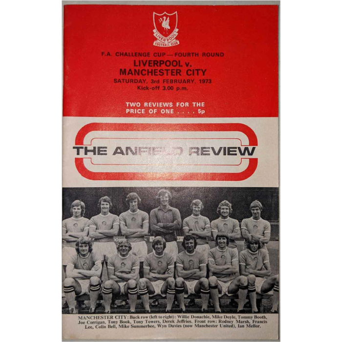Liverpool v man city 1973 FA Cup