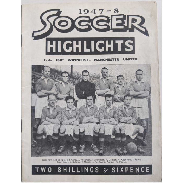 soccer highlights magazine 1947