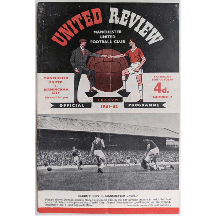 Man Utd v Birmingham City 1961