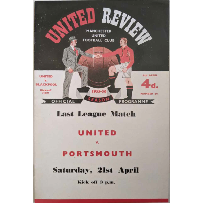 Man Utd V Blackpool Football Programme