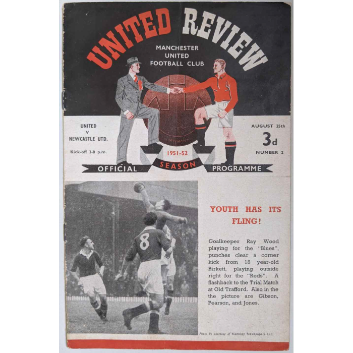 Man Utd v Newcastle 1951