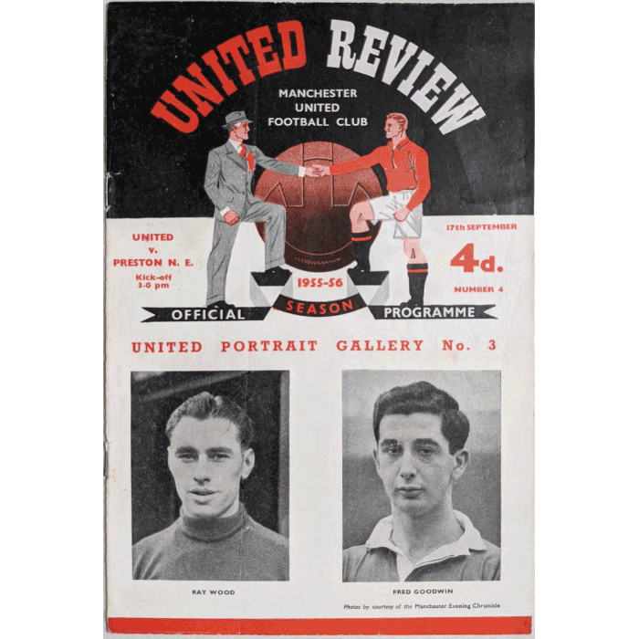 Man Utd v Preston 1955