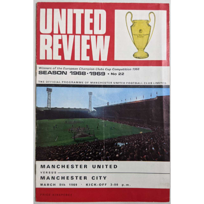 Man United v Man City 1969