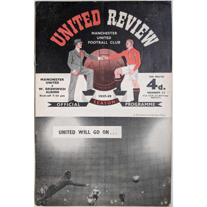 Man United v West Brom 1958