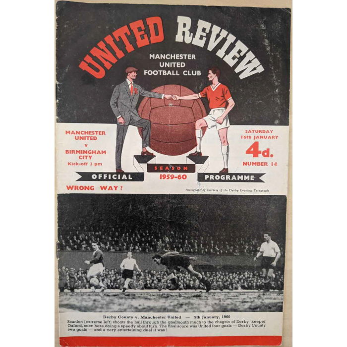 man utd v birmingham 1960