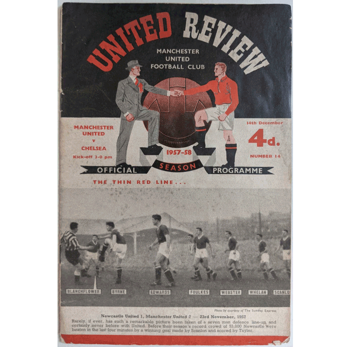 Man Utd v Chelsea 1957