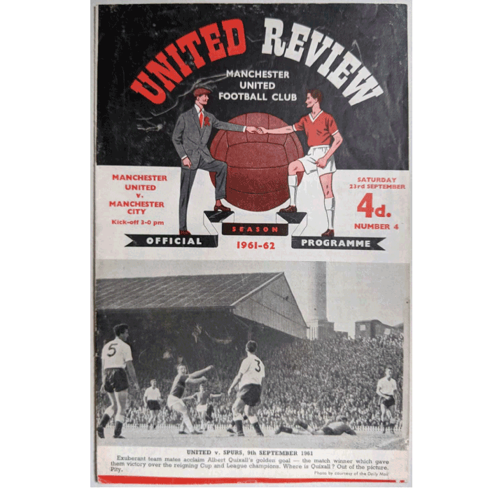 man utd v man city 1961