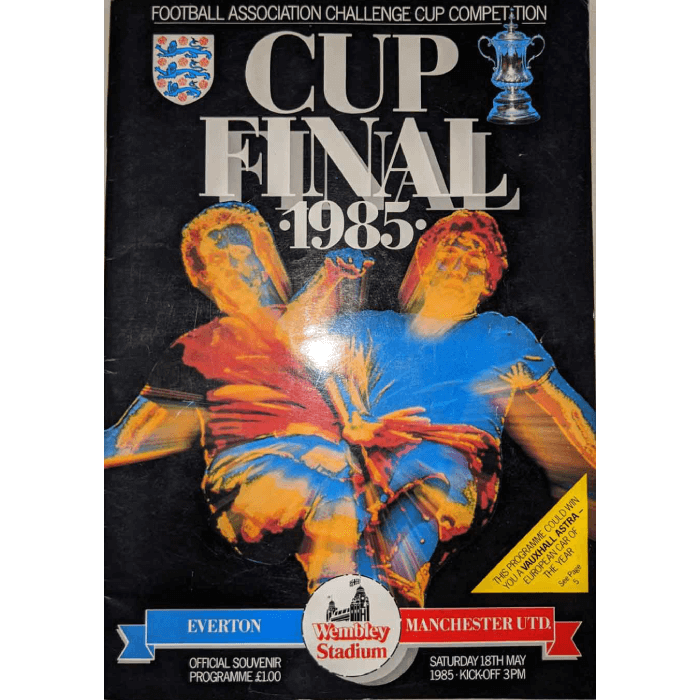 Man United v Everton 1985 Cup Final