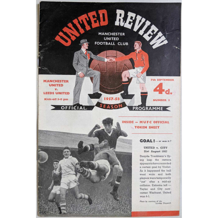 Man United v Leeds 1957