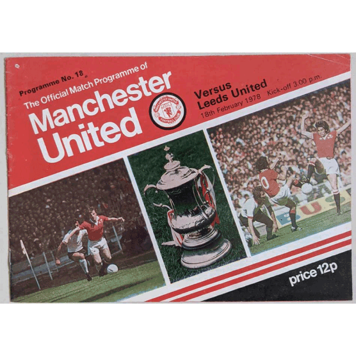 Man United v Leeds 1978