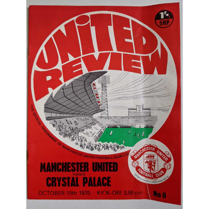 man utd v palace 1970