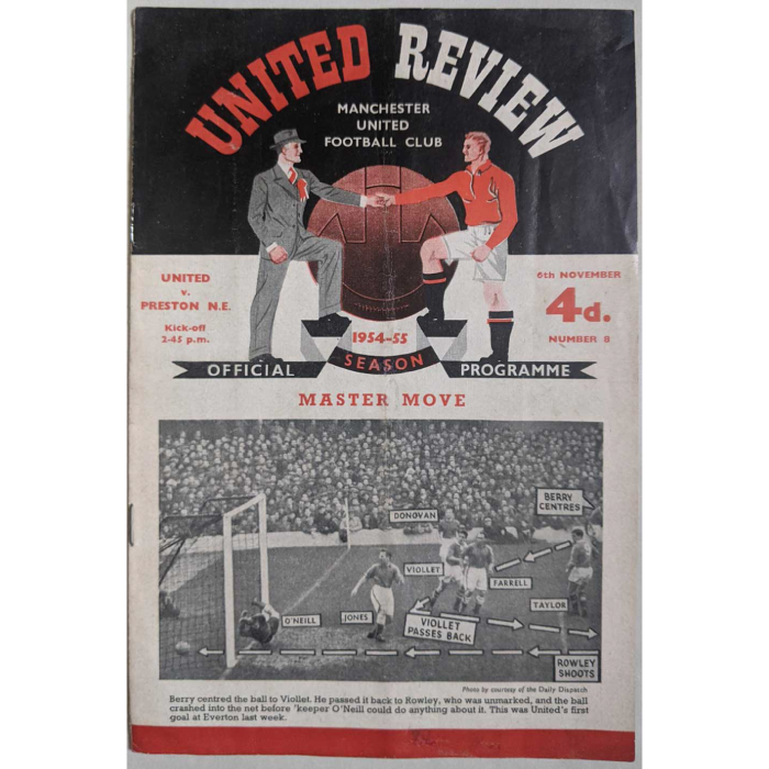 Man United v Preston 1954