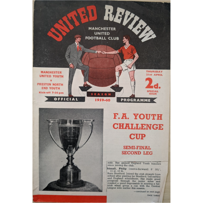 man utd v preston 1960