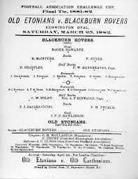 Old football programme