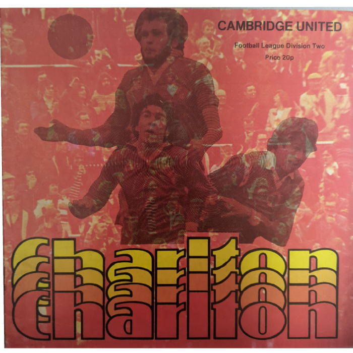 charlton v cambridge 1979 football programme