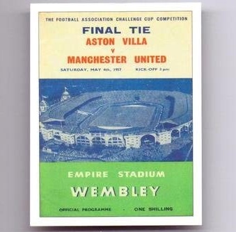 villa v utd cup final 1957